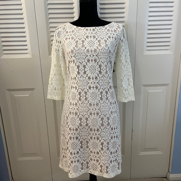 free people ivory dress Free People Raven Mini Dress main image 0